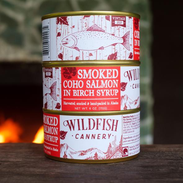 Wildfish Cannery Smoked Coho in Birch Syrup (ANC)