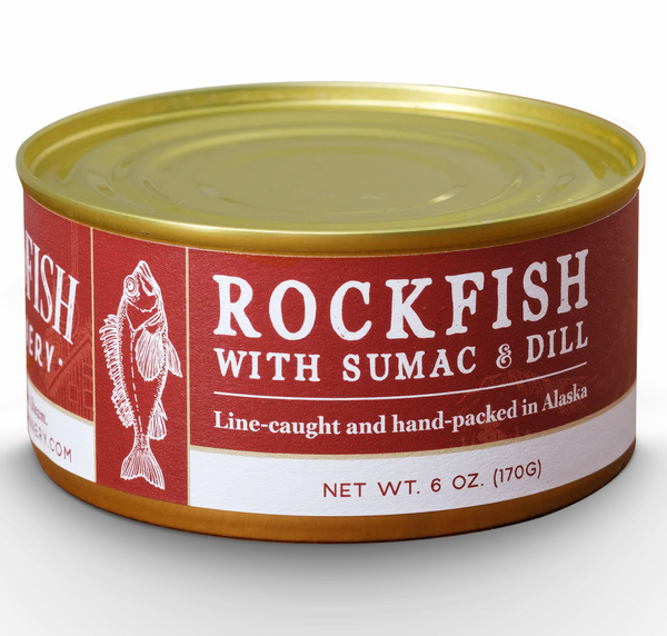 Wildfish Cannery Rockfish with Sumac and Dill